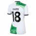 Tanie Strój piłkarski Liverpool Cody Gakpo #18 Koszulka Wyjazdowej dla damskie 2023-24 Krótkie Rękawy